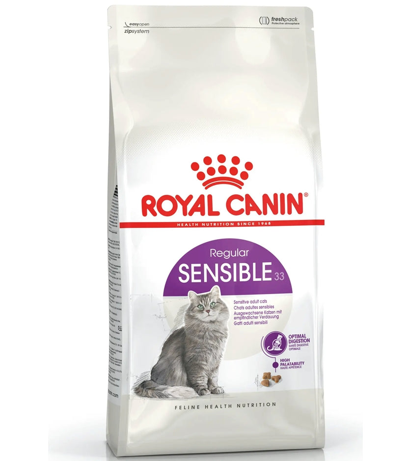 Royal Canin - Sensible 33 - Dry Cat Food - 2kg - Buy Online SPR Centre UK