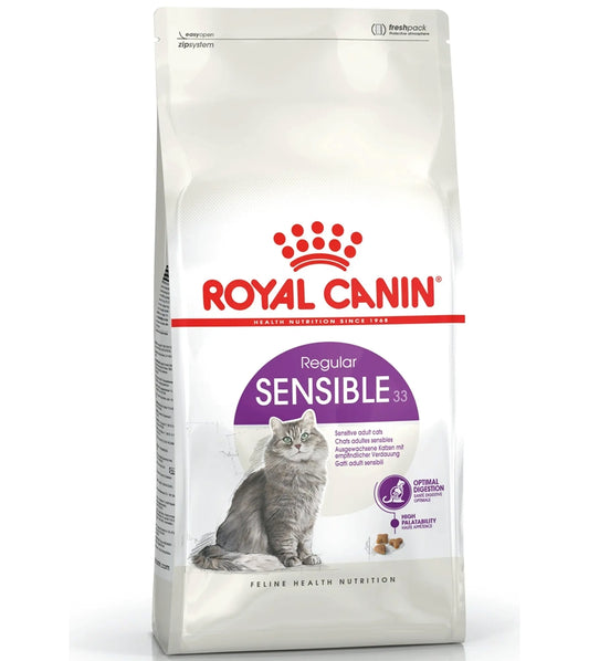 Royal Canin - Sensible 33 - Dry Cat Food - 2kg - Buy Online SPR Centre UK