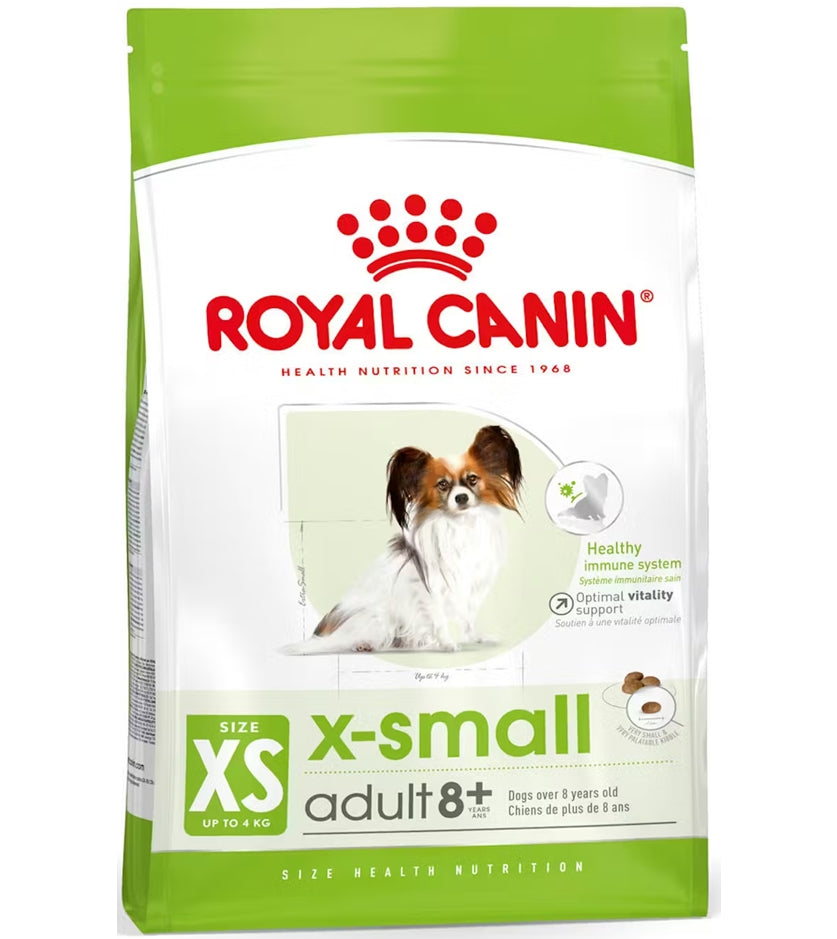 Royal Canin - X-Small Adult 8+ Dog Food - Buy Online SPR Centre UK
