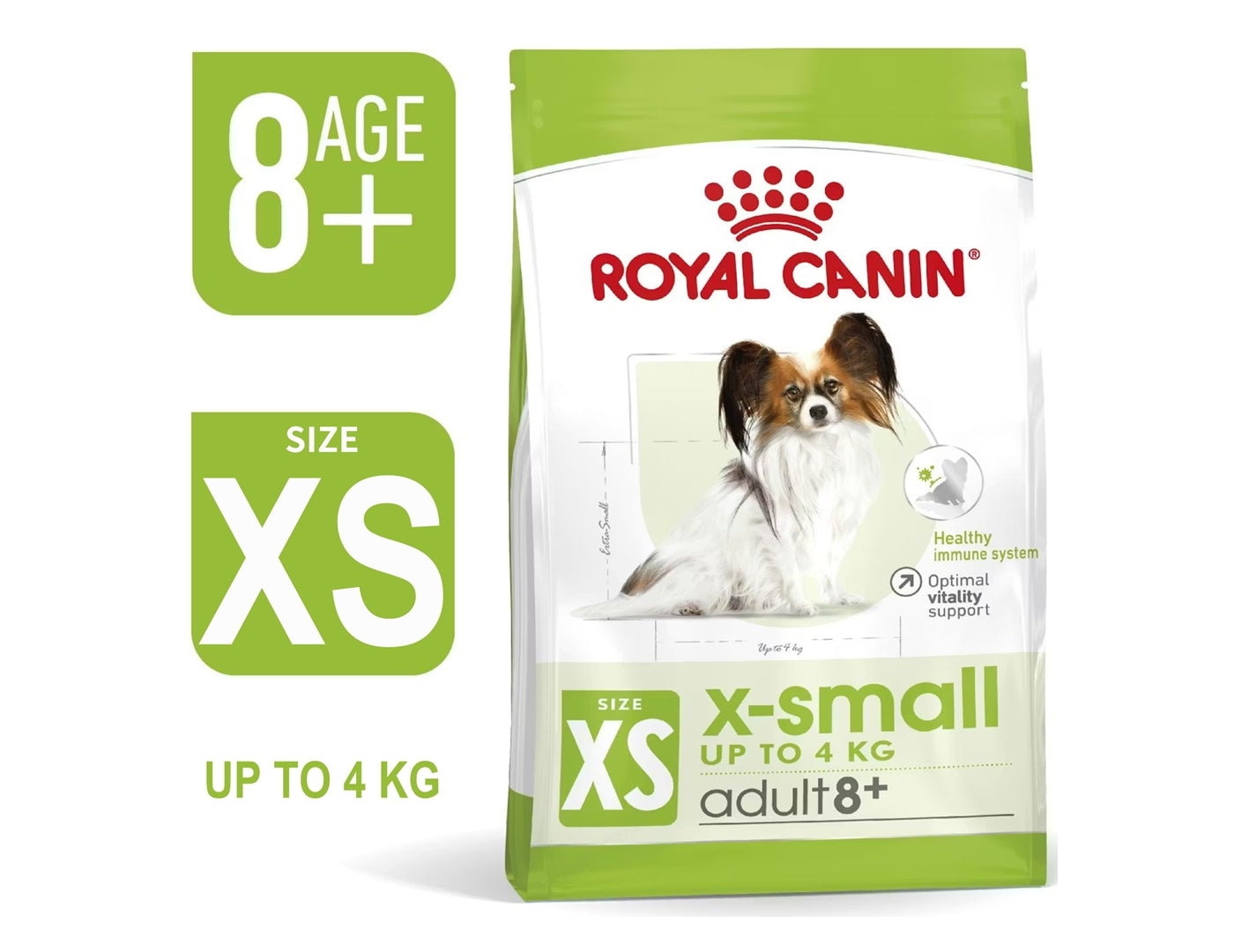 Royal Canin - X-Small Adult 8+ Dog Food - Buy Online SPR Centre UK