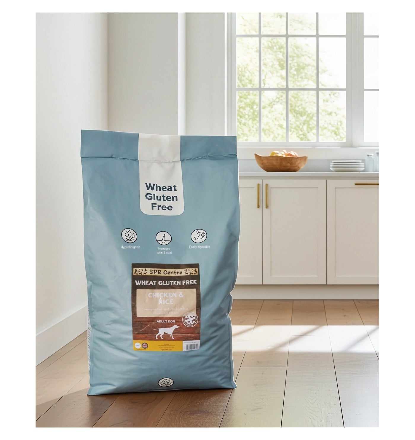 SPR - Gluten Free Chicken & Rice Dog Food - Buy Online SPR Centre UK