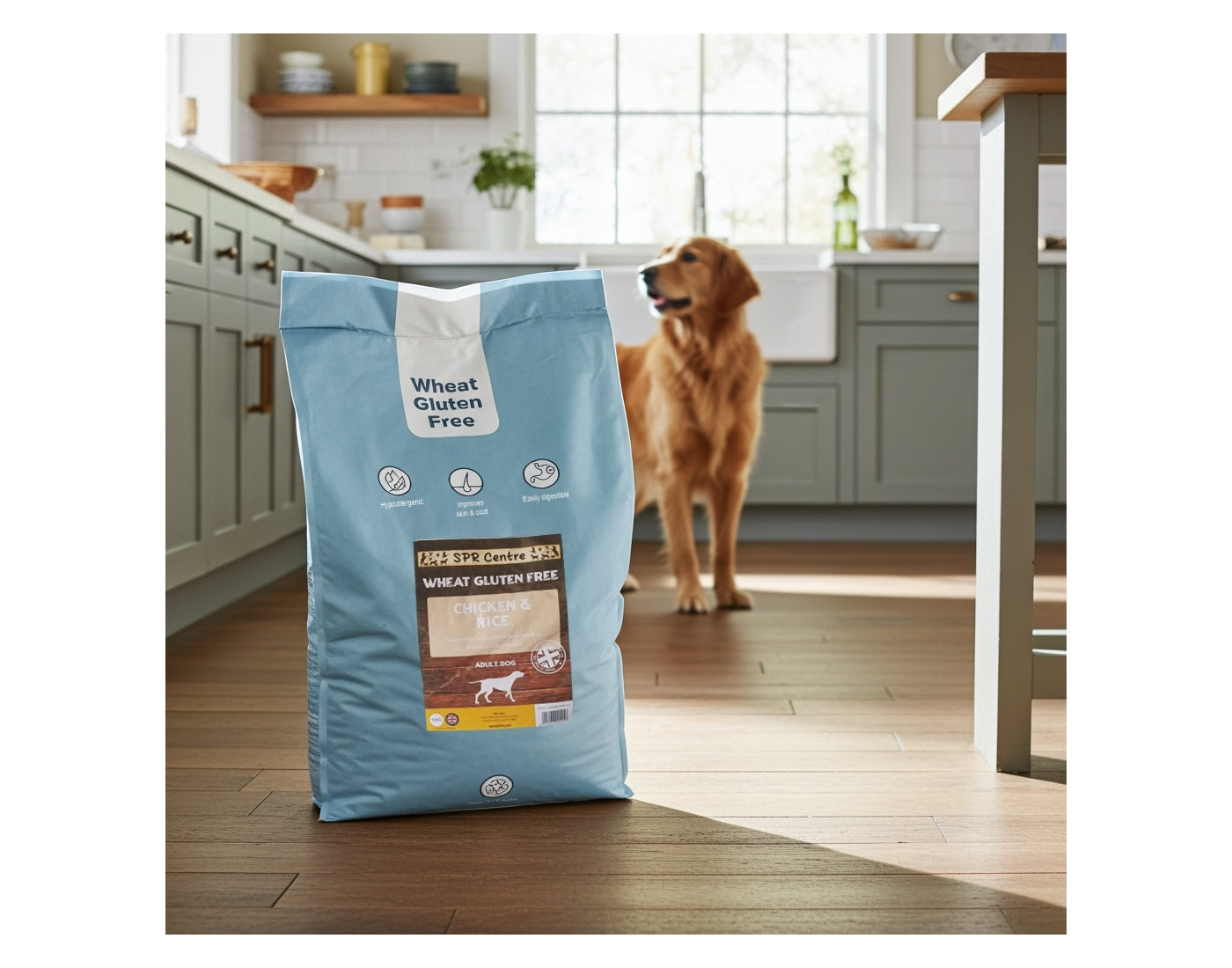 SPR - Gluten Free Chicken & Rice Dog Food - Buy Online SPR Centre UK