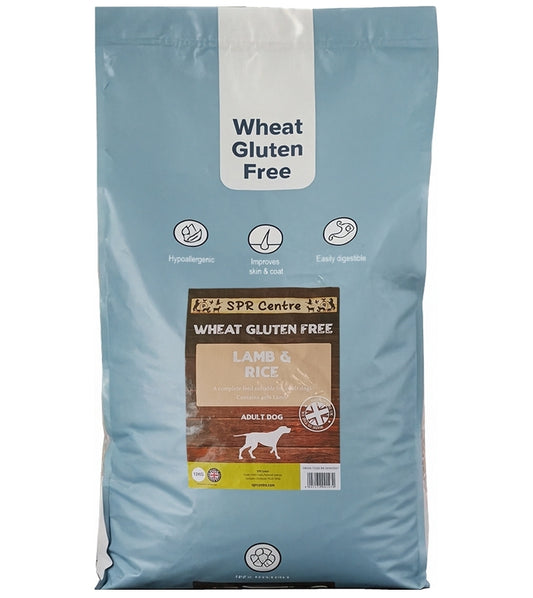 SPR - Gluten Free Lamb & Rice Dog Food - Buy Online SPR Centre UK