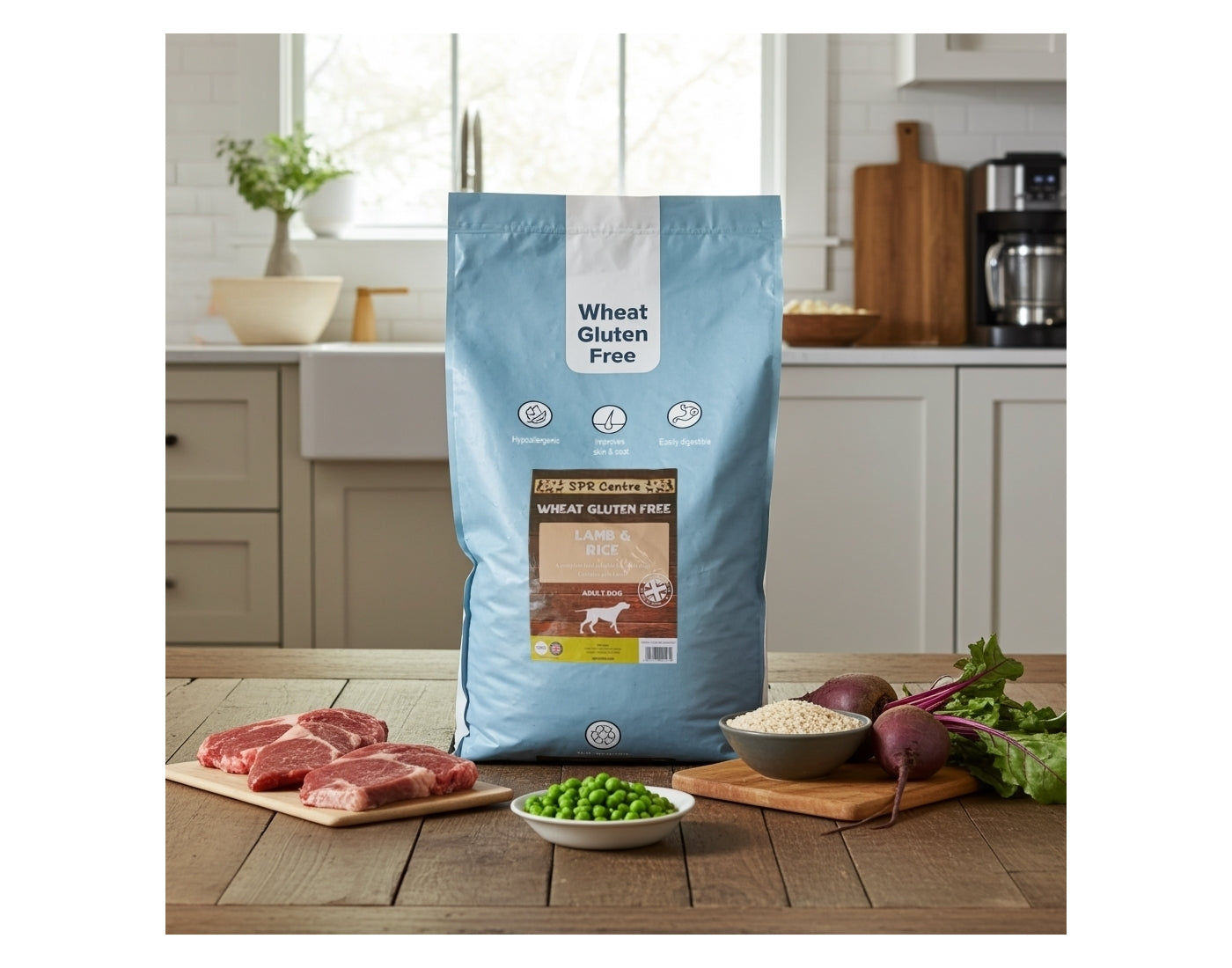 SPR - Gluten Free Lamb & Rice Dog Food - Buy Online SPR Centre UK