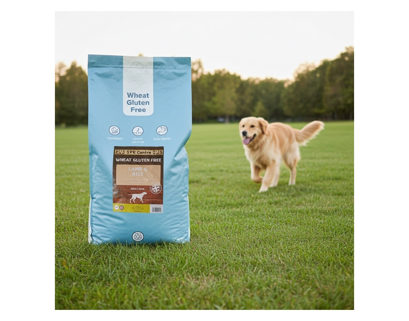 SPR - Gluten Free Lamb & Rice Dog Food - Buy Online SPR Centre UK