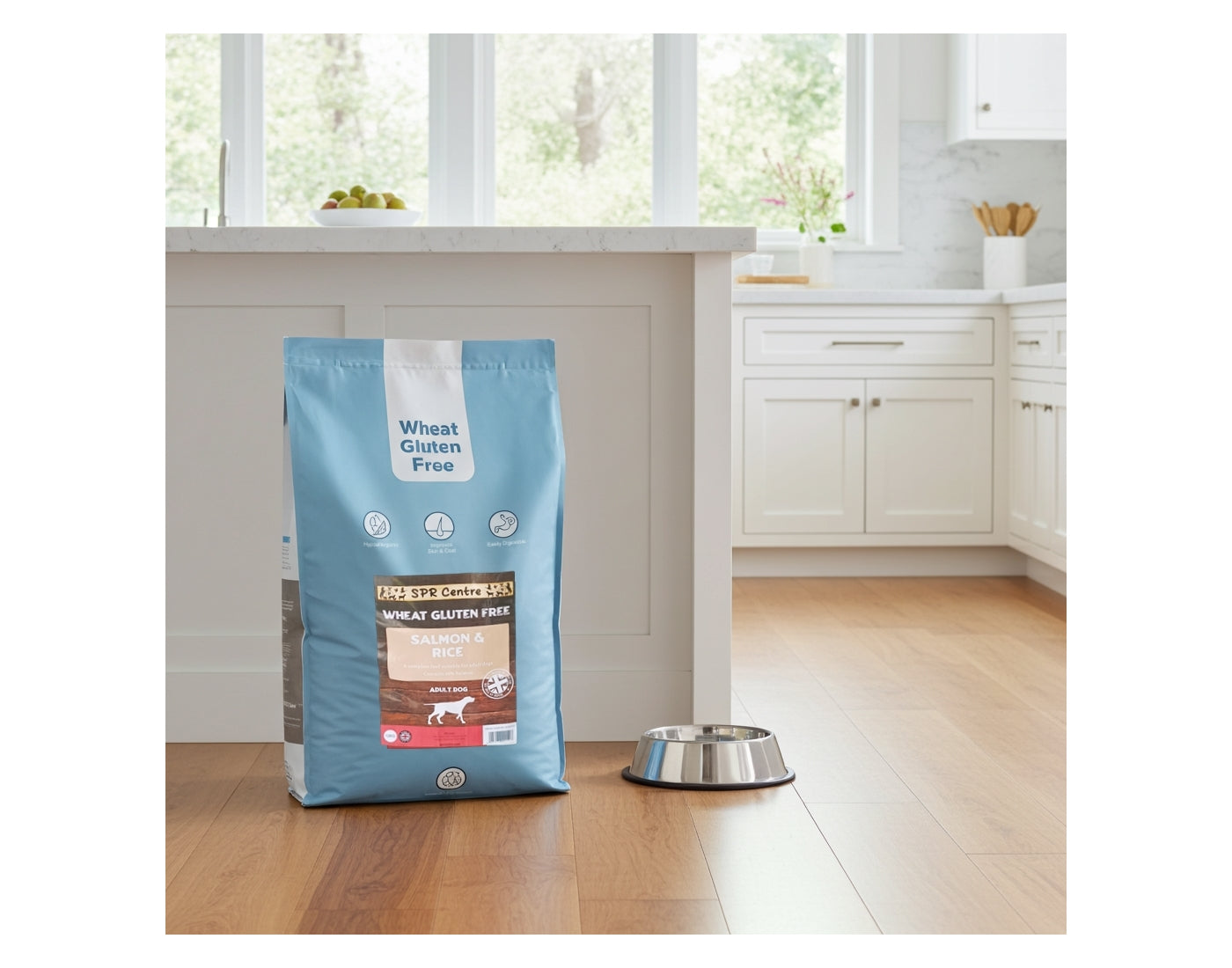 SPR - Gluten Free Salmon & Rice Dog Food - Buy Online SPR Centre UK