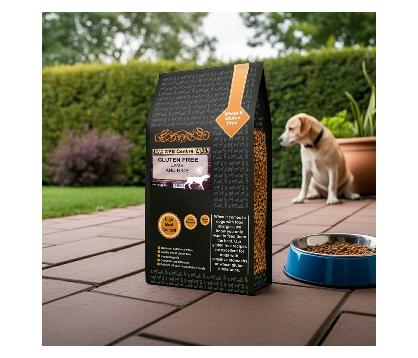 SPR - Gluten Free Lamb & Rice Dog Food - Buy Online SPR Centre UK