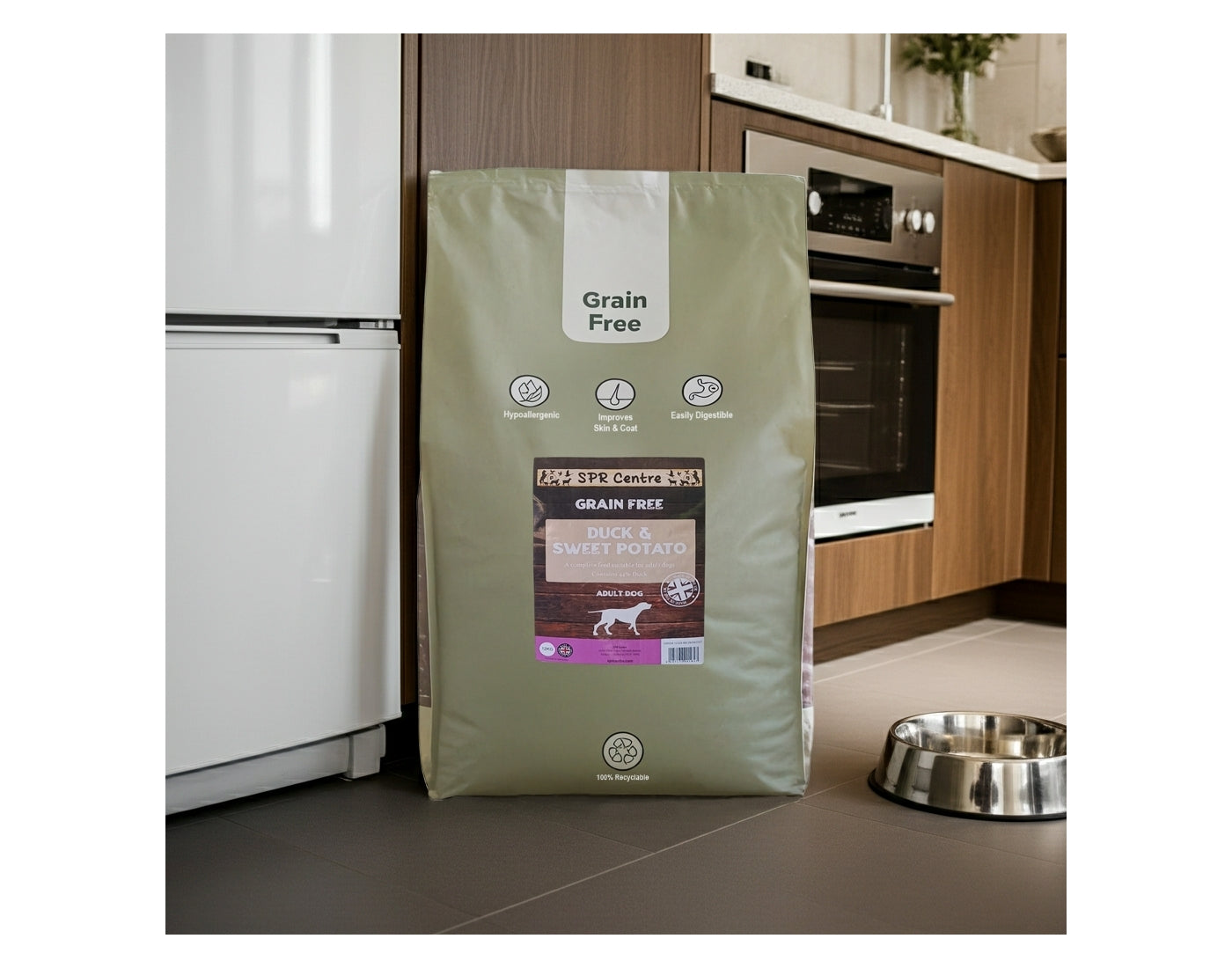 SPR - Grain Free Duck & Sweet Potato Dog Food - Buy Online SPR Centre UK