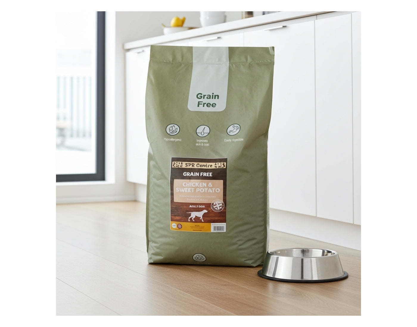 SPR - Grain Free Chicken & Sweet Potato Dog Food - Buy Online SPR Centre UK