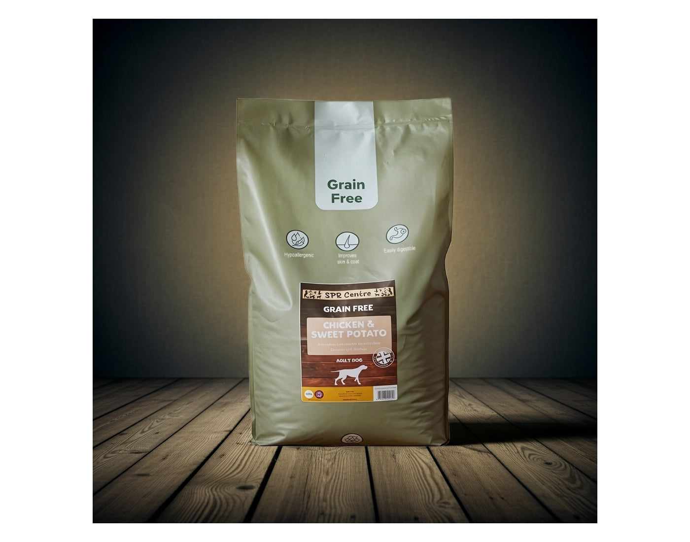 SPR - Grain Free Chicken & Sweet Potato Dog Food - Buy Online SPR Centre UK