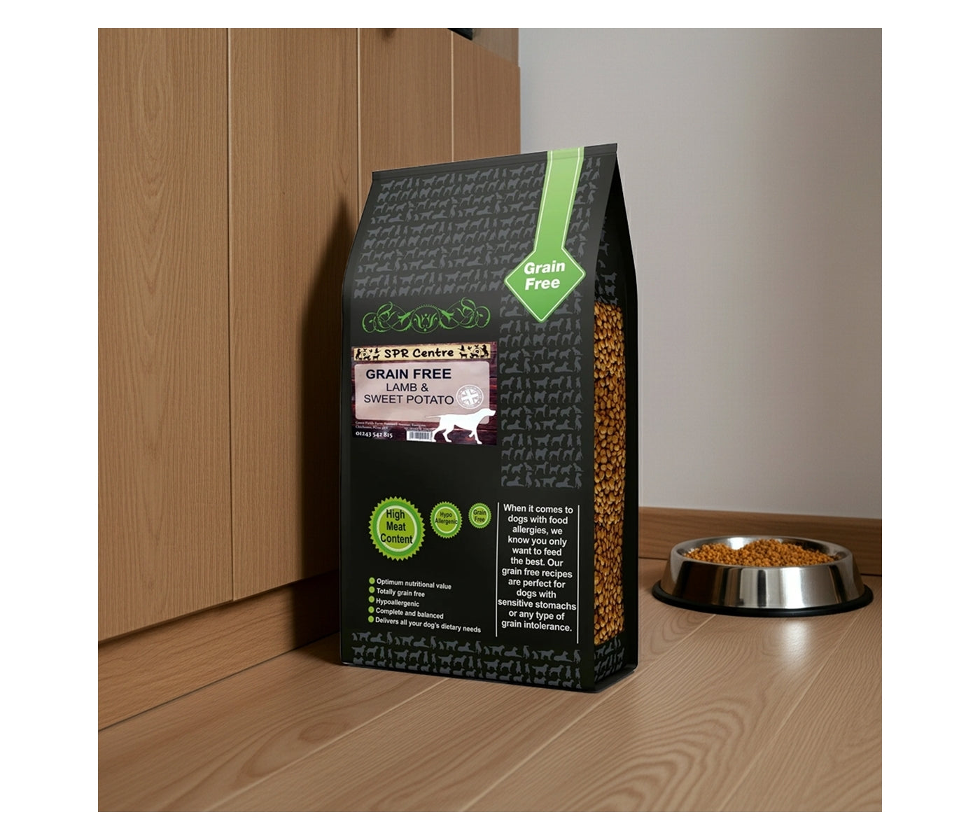 SPR - Grain Free Lamb & Sweet Potato Dog Food - Buy Online SPR Centre UK