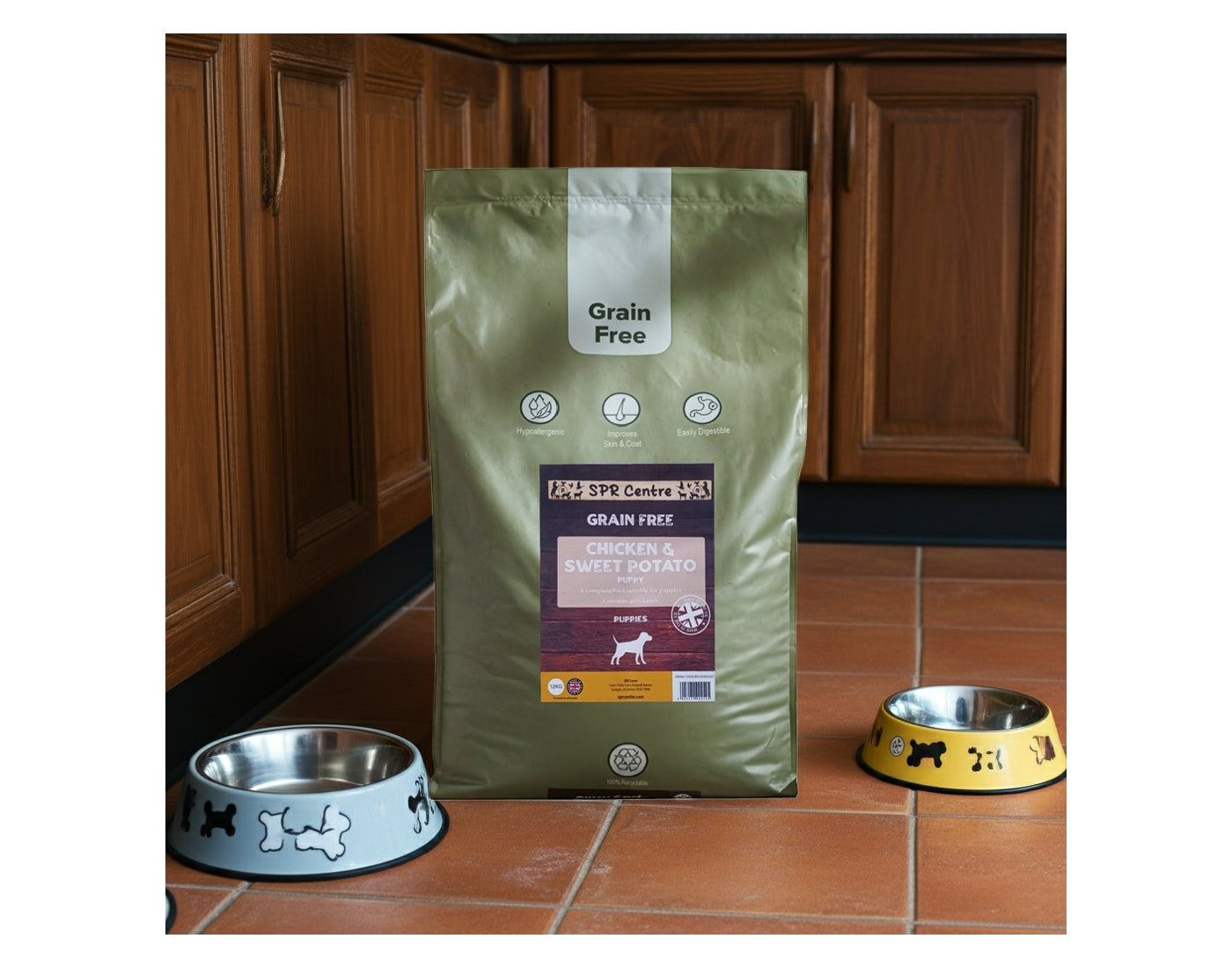 SPR - Grain Free Puppy Food - Chicken & Sweet Potato - Buy Online SPR Centre UK