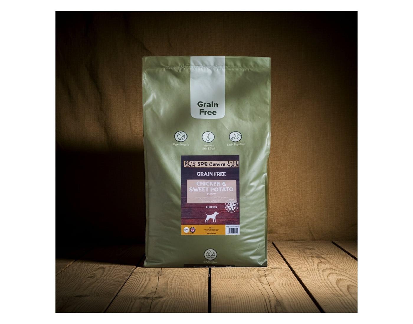 SPR - Grain Free Puppy Food - Chicken & Sweet Potato - Buy Online SPR Centre UK