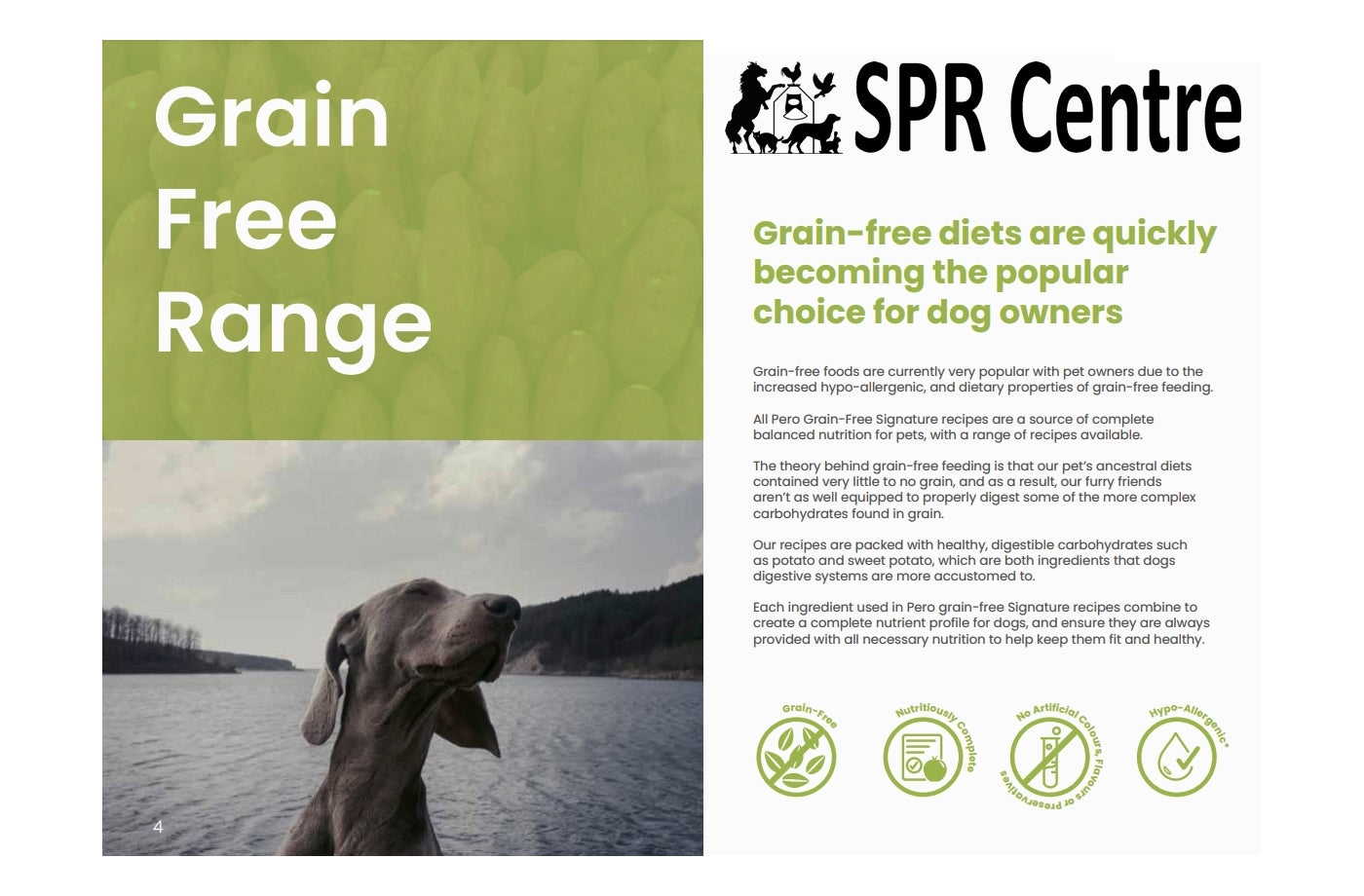 SPR - Grain Free Duck & Sweet Potato Dog Food - Buy Online SPR Centre UK