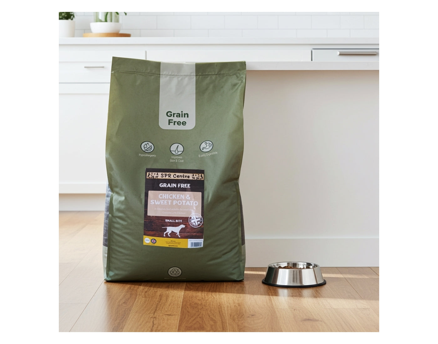 SPR - Grain Free 'Small Bite' Chicken & Sweet Potato Dog Food - Buy Online SPR Centre UK