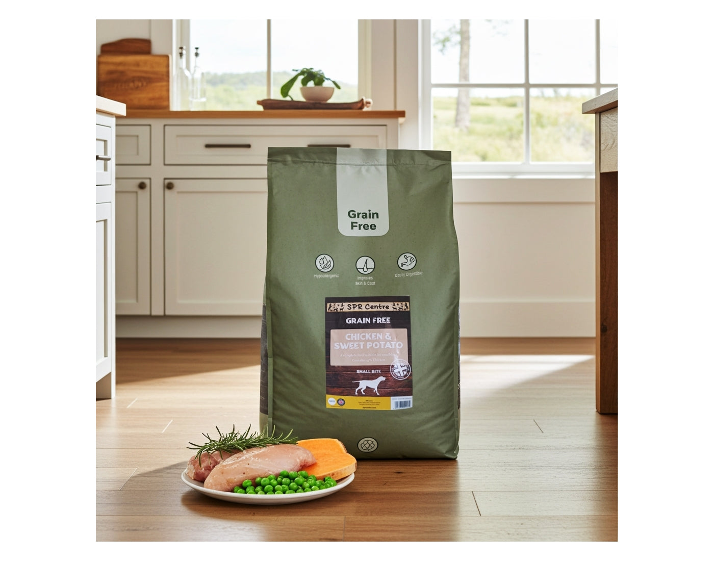 SPR - Grain Free 'Small Bite' Chicken & Sweet Potato Dog Food - Buy Online SPR Centre UK