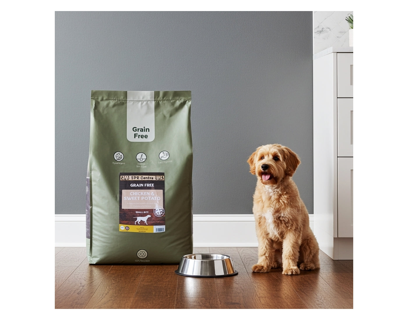 SPR - Grain Free 'Small Bite' Chicken & Sweet Potato Dog Food - Buy Online SPR Centre UK