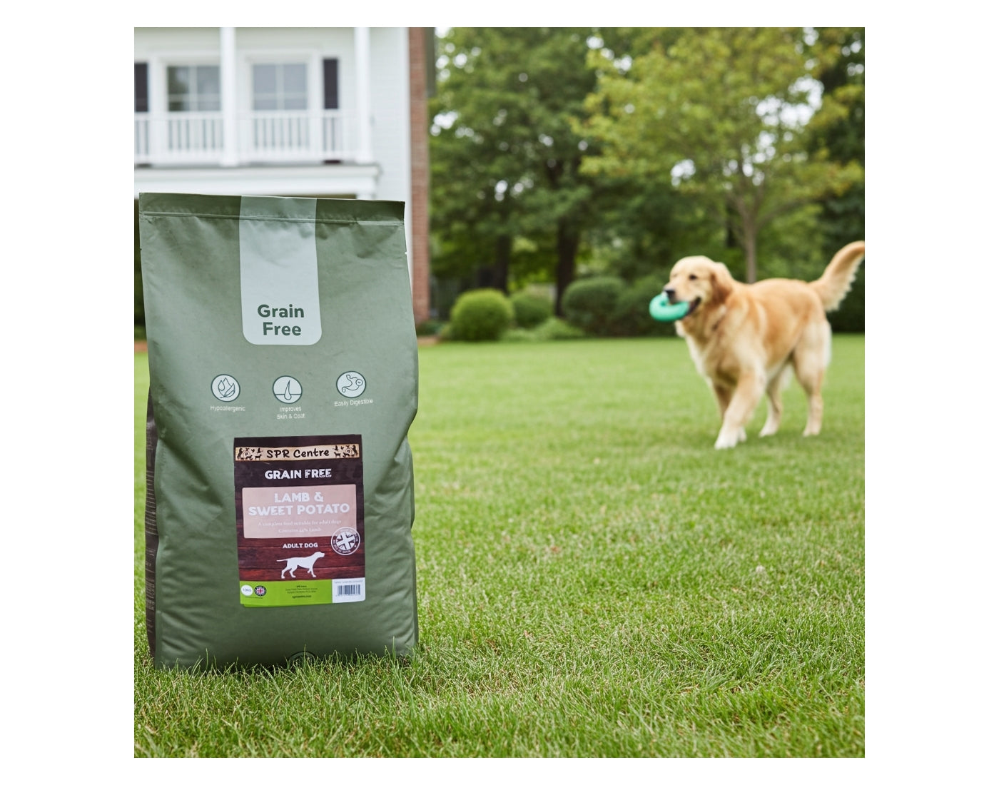 SPR - Grain Free Lamb & Sweet Potato Dog Food - Buy Online SPR Centre UK