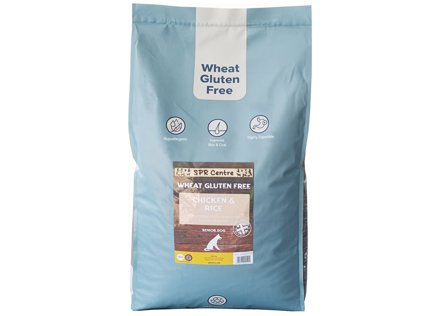 SPR - Gluten Free Light & Mature Dog Food - Buy Online SPR Centre UK