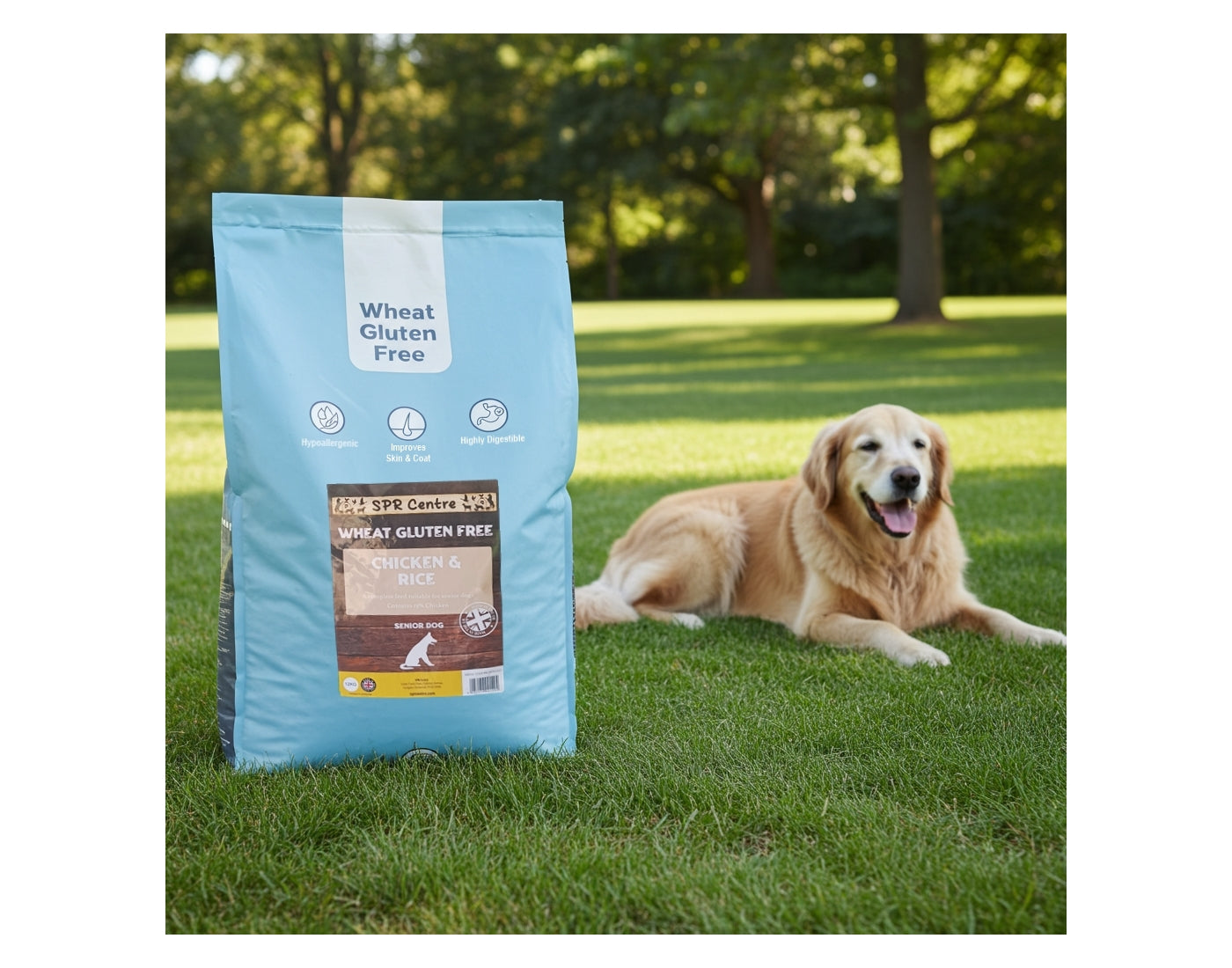 SPR - Gluten Free Light & Mature Dog Food - Buy Online SPR Centre UK