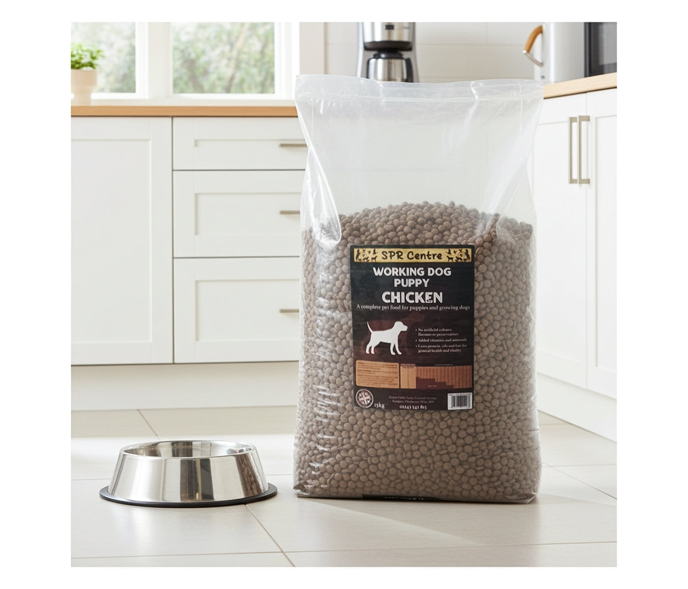 SPR - Working Dog Puppy with Chicken 15kg - Buy Online SPR Centre UK