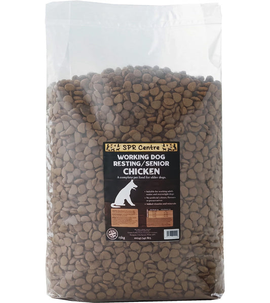 SPR - Resting/Senior Working Dog Food 15kg - Buy Online SPR Centre UK