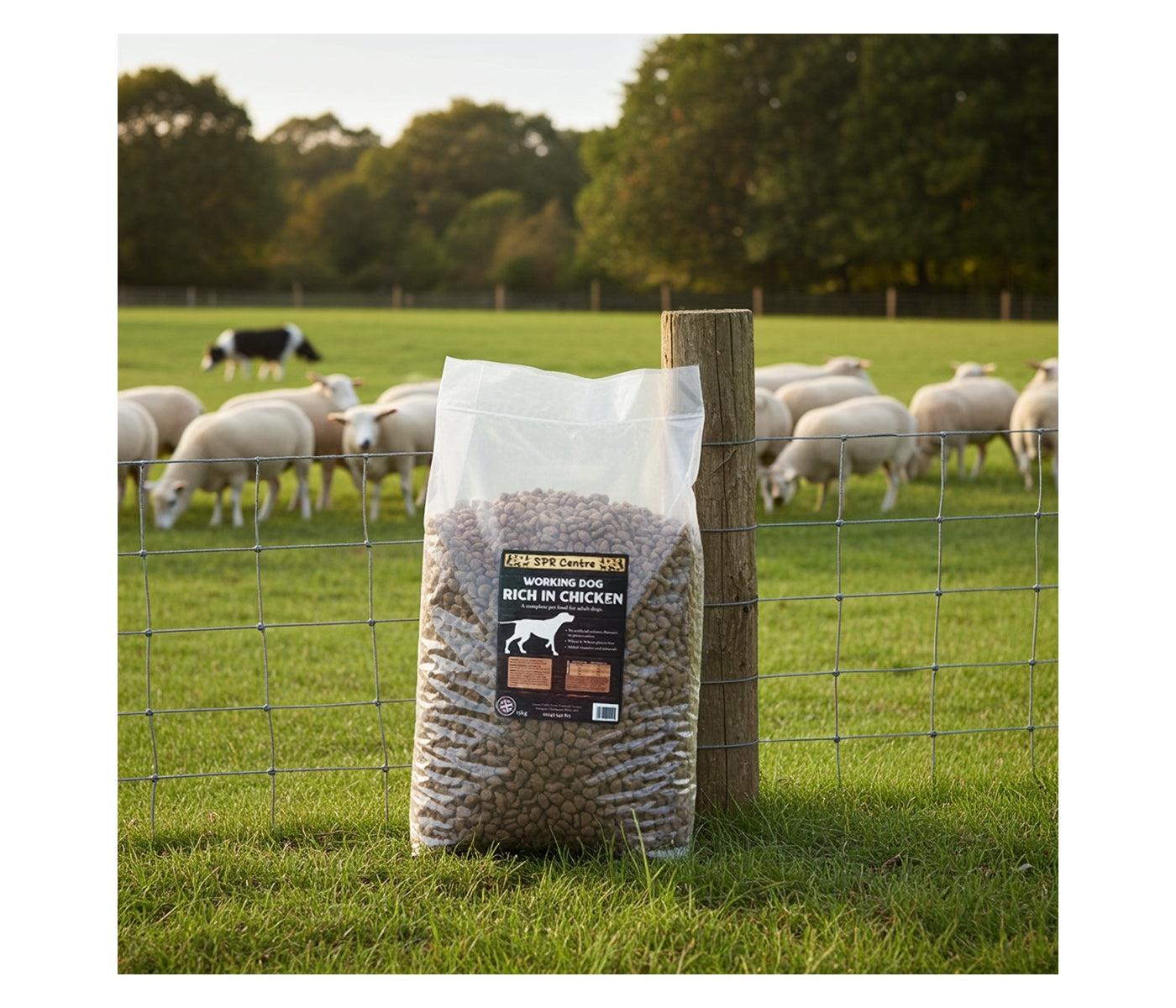 SPR - Rich in Chicken Working Dog Food 15kg - Buy Online SPR Centre UK