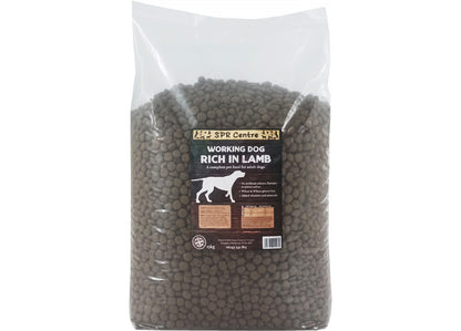 SPR - Rich in Lamb Working Dog Food 15kg - Buy Online SPR Centre UK
