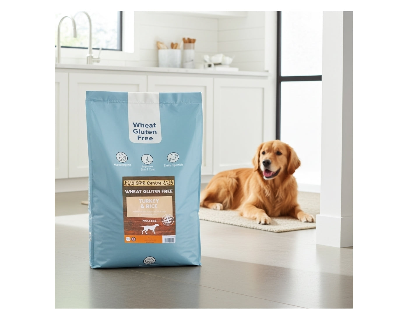 SPR - Gluten Free Turkey & Rice Dog Food - Buy Online SPR Centre UK