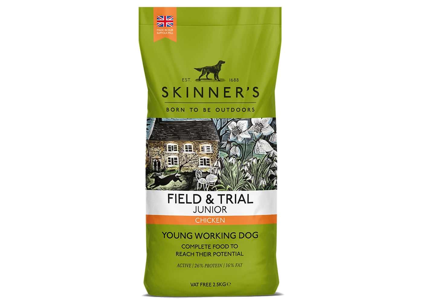 Skinner's - Field & Trial Junior Chicken *VAT Free* Buy Online SPR Centre UK