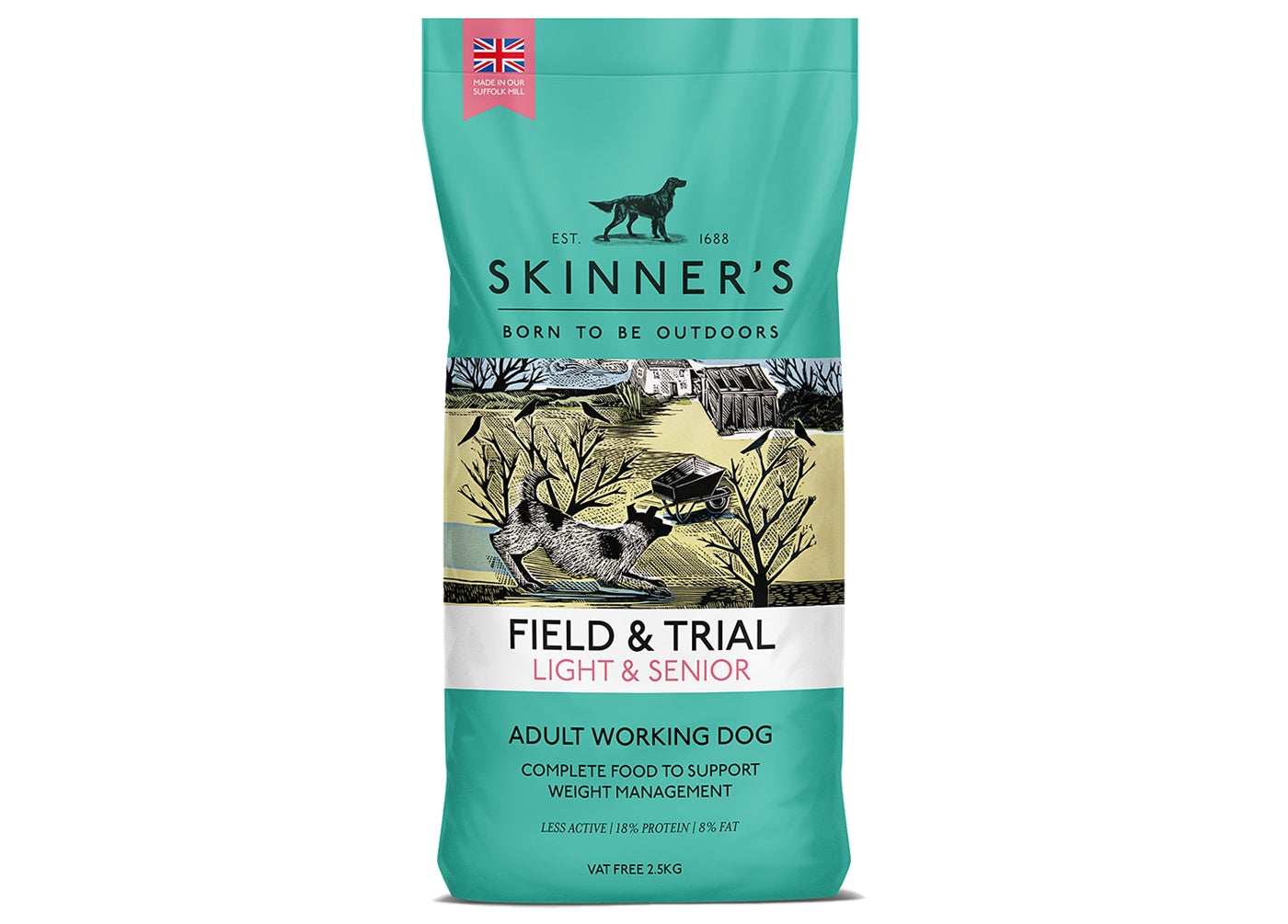 Skinner's - Field & Trial Light & Senior  *VAT Free*  Buy Online SPR Centre UK