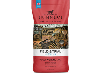 Skinner's - Field & Trial Muesli Mix 15kg - *VAT Free* - Buy Online SPR Centre UK