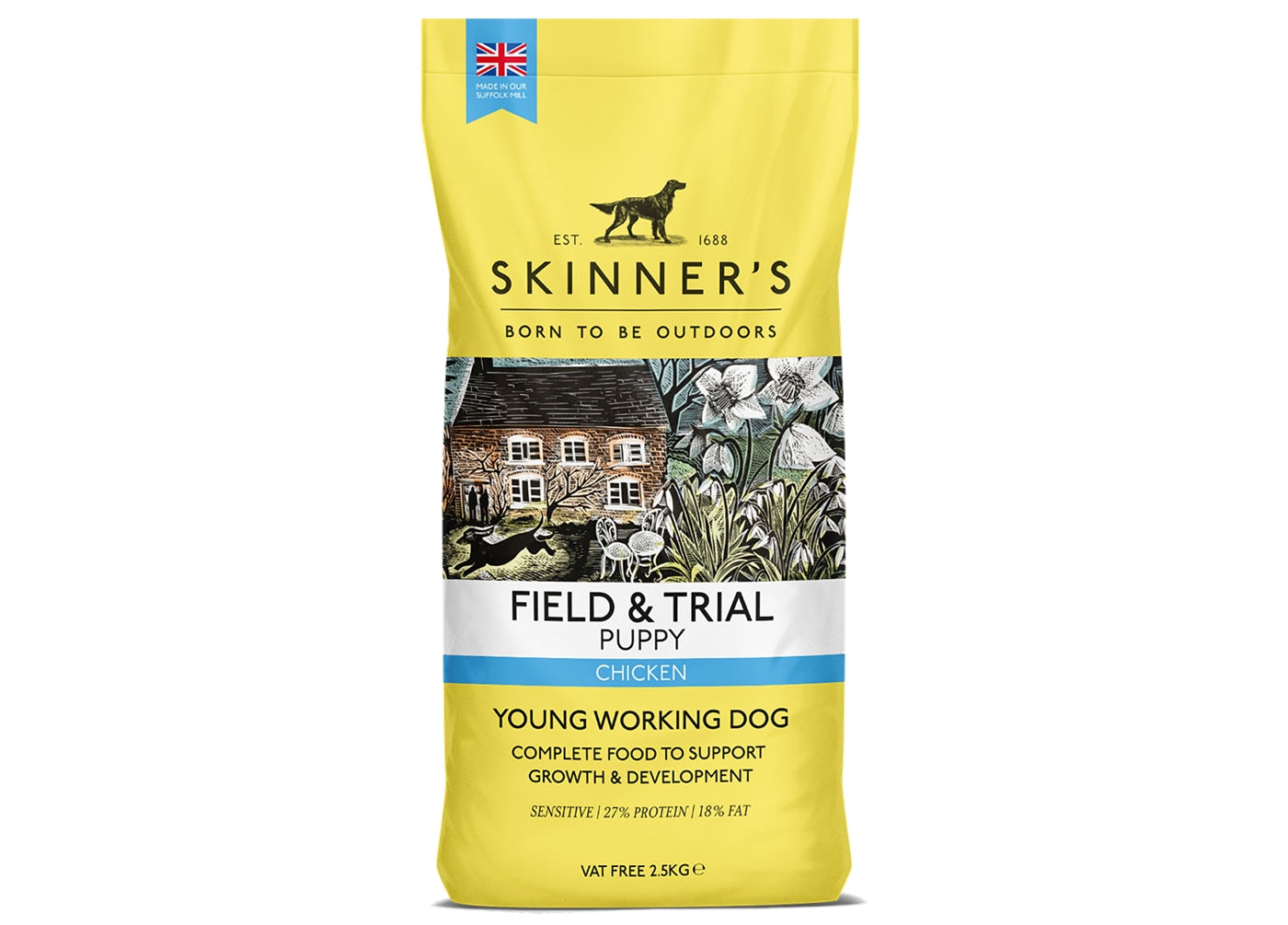 Skinner's - Field & Trial Puppy Chicken - *VAT Free* - Buy Online SPR Centre UK