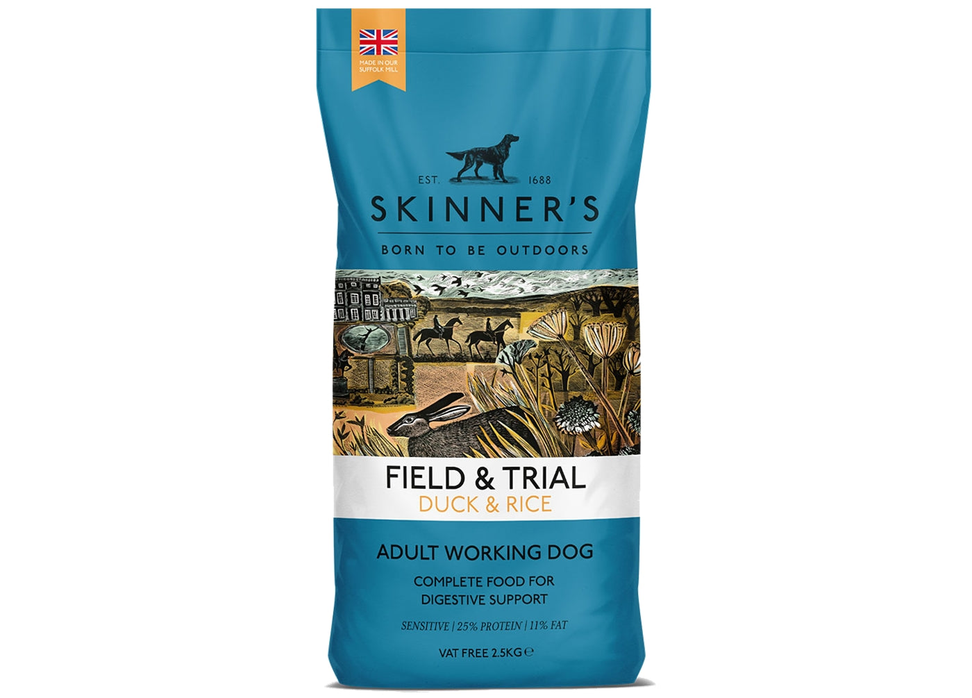 Skinner's - Field & Trial Duck & Rice - *VAT Free* - Buy Online SPR Centre UK