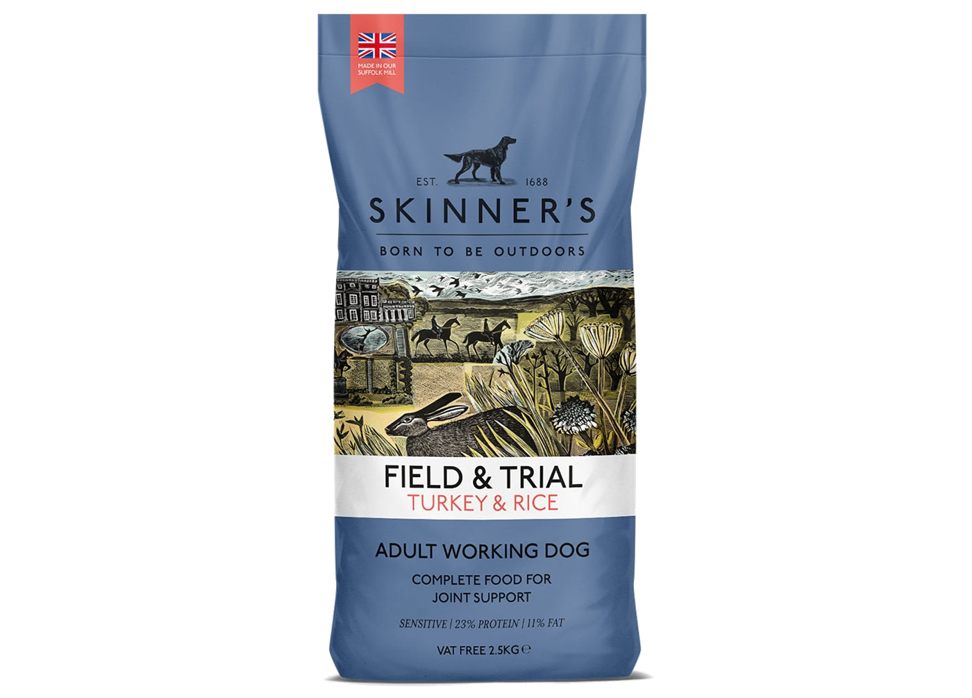 Skinner's - Field & Trial Turkey & Rice - *VAT Free* - Buy Online SPR Centre UK