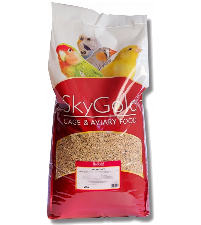 SkyGold - Aviary Mix 20kg | Cage Bird Food - Buy Online SPR Centre UK