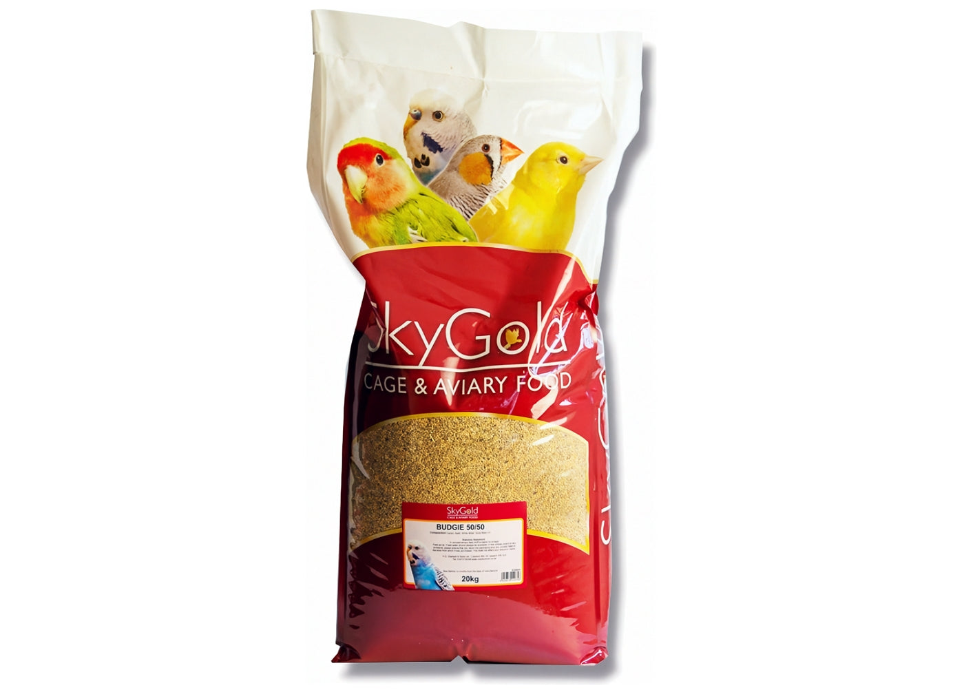 SkyGold - Budgie 50/50 Mix 20kg - Buy Online SPR Centre UK