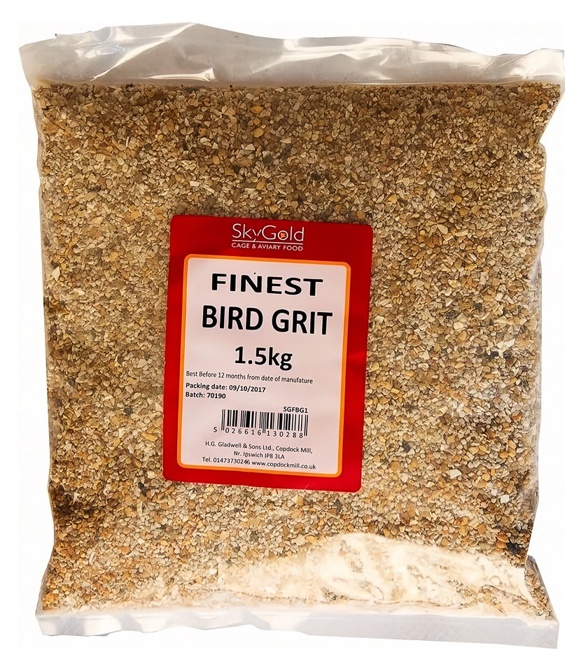 SkyGold - Finest Bird Grit 1.5kg - Buy Online SPR Centre UK