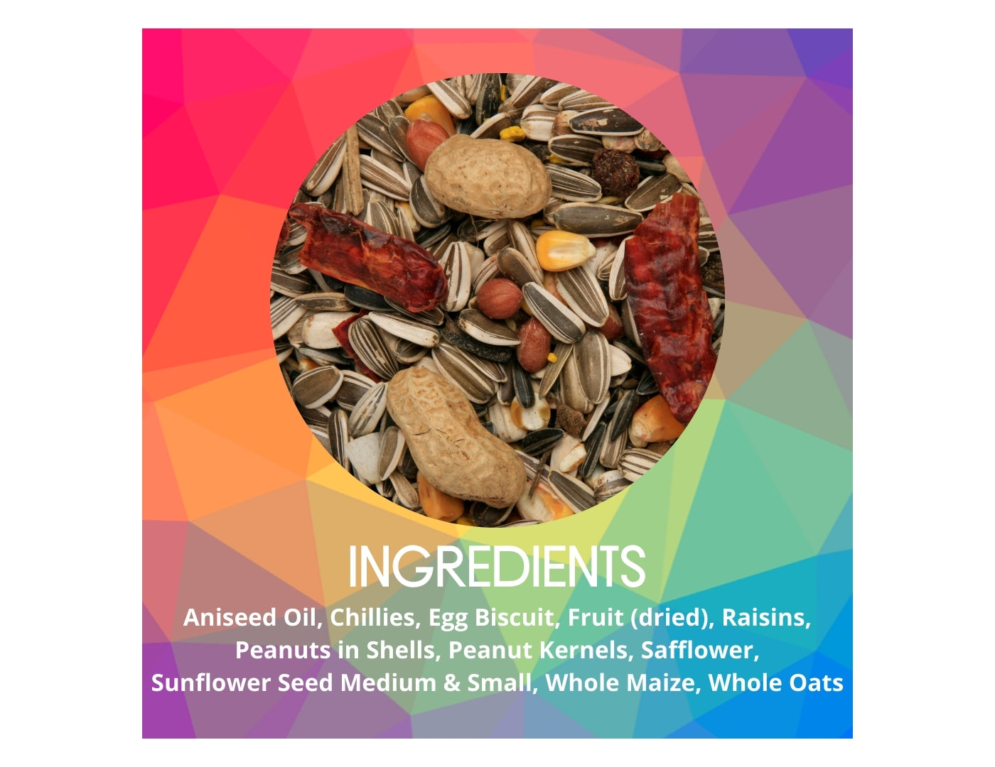 SkyGold - Fruit & Aniseed Parrot Mix 12.5kg - Buy Online SPR Centre UK