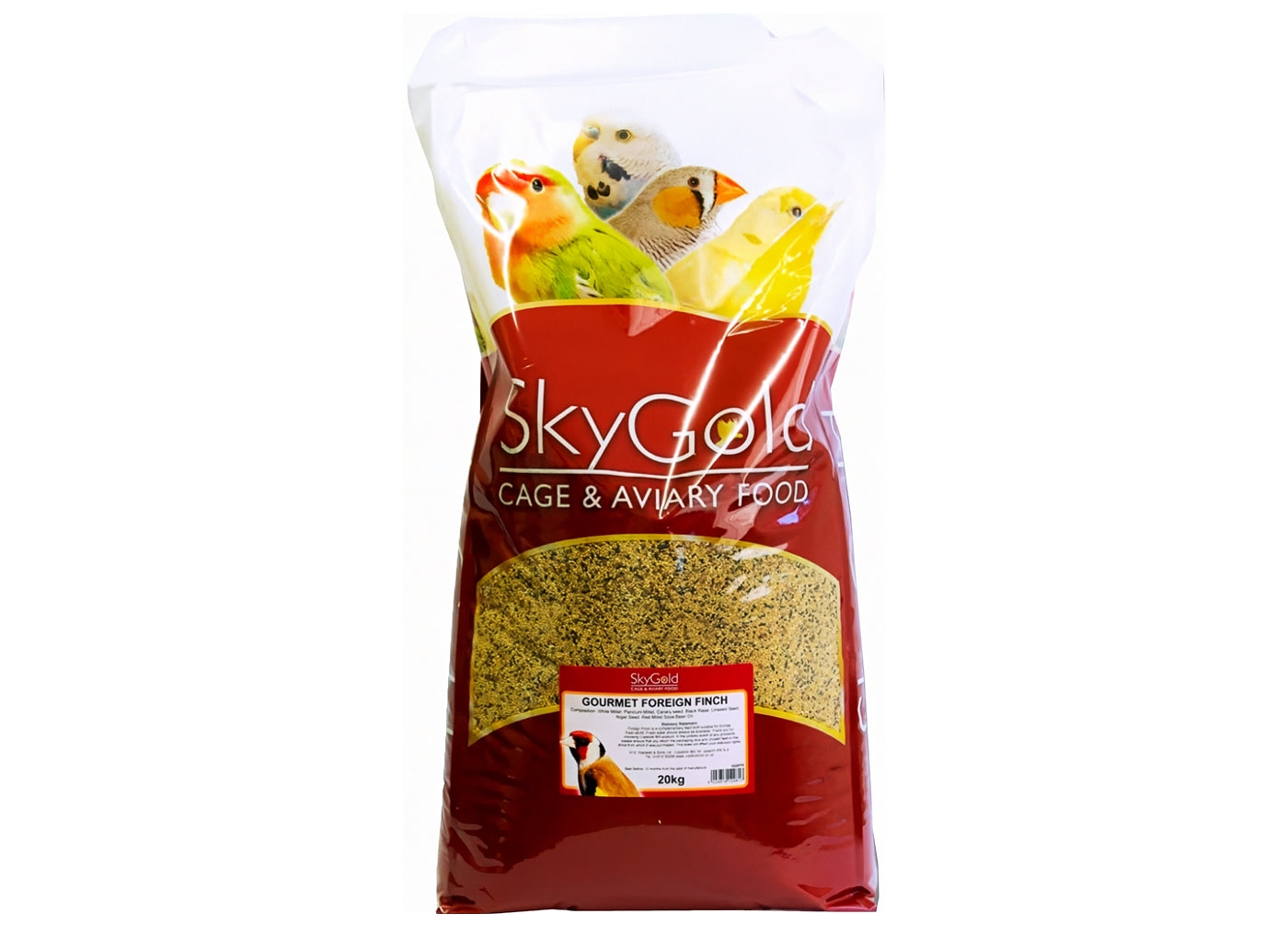 SkyGold - Gourmet Foreign Finch | Cage Bird Food - Buy Online SPR Centre UK