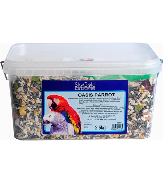 SkyGold - Oasis Parrot Mix - 2.5kg Tub