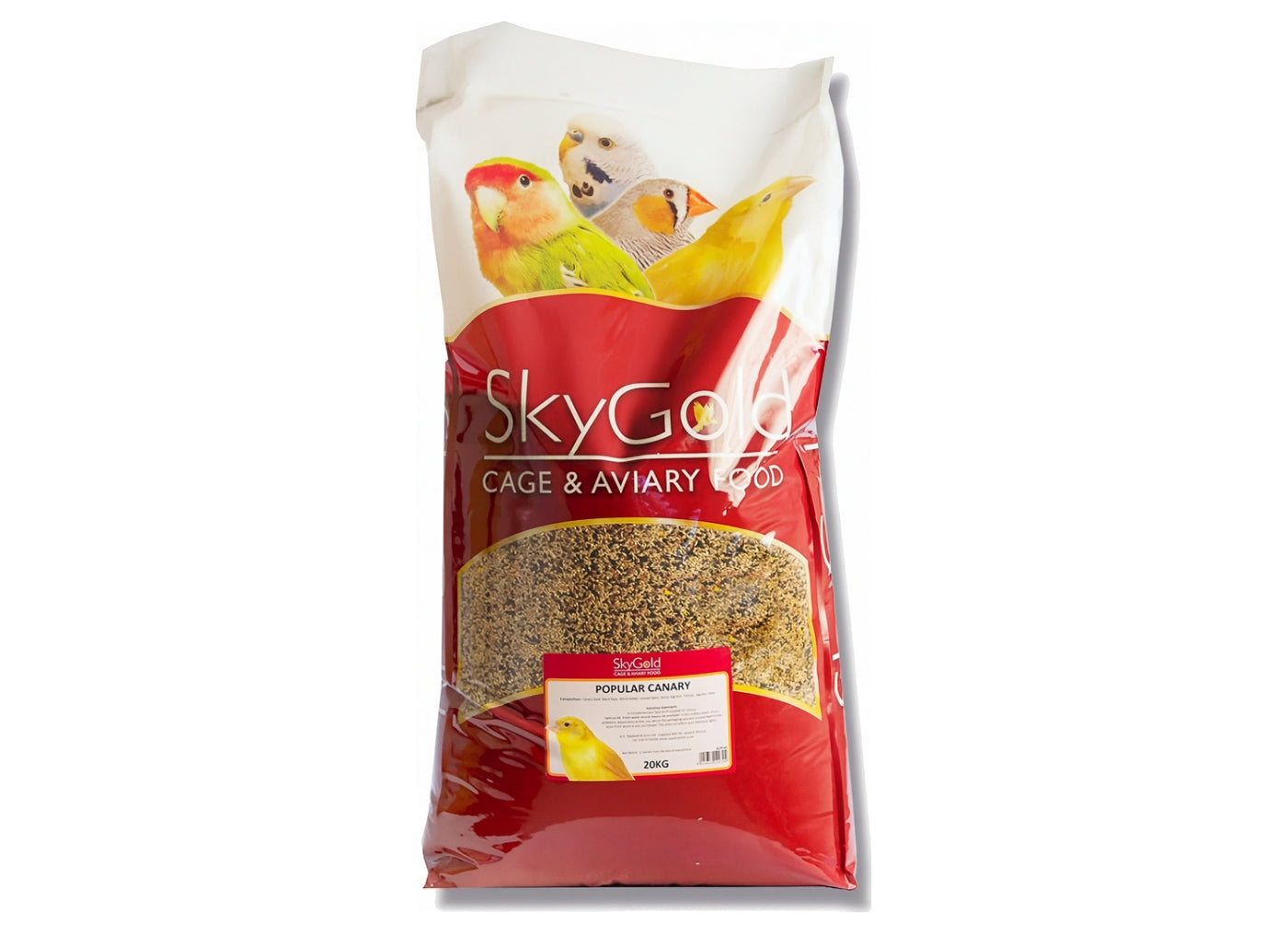 SkyGold - Popular Canary Mix 20kg - Buy Online SPR Centre UK
