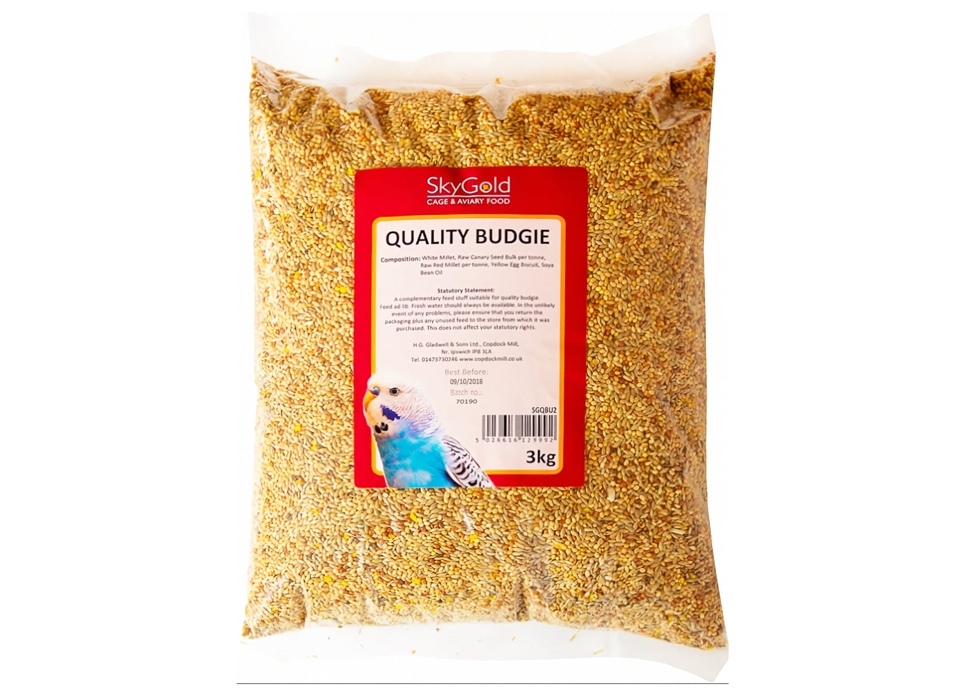 SkyGold - Quality Budgie Food - Buy Online SPR Centre UK