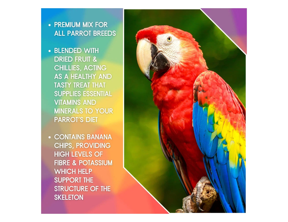 SkyGold - Royale Parrot Mix 2.5kg Tub - Buy Online SPR Centre UK