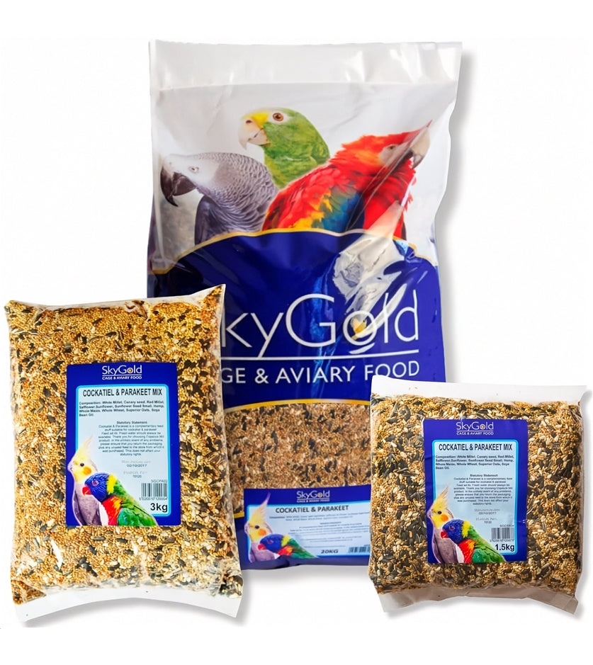 SkyGold - Cockatiel & Parakeet Mix - Buy Online SPR Centre UK