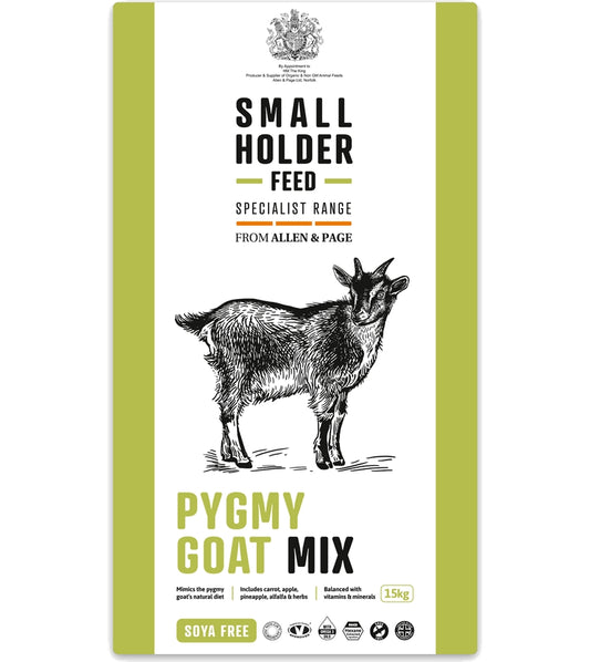 Smallholder - Pygmy Goat Mix 15kg - Buy Online SPR Centre UK