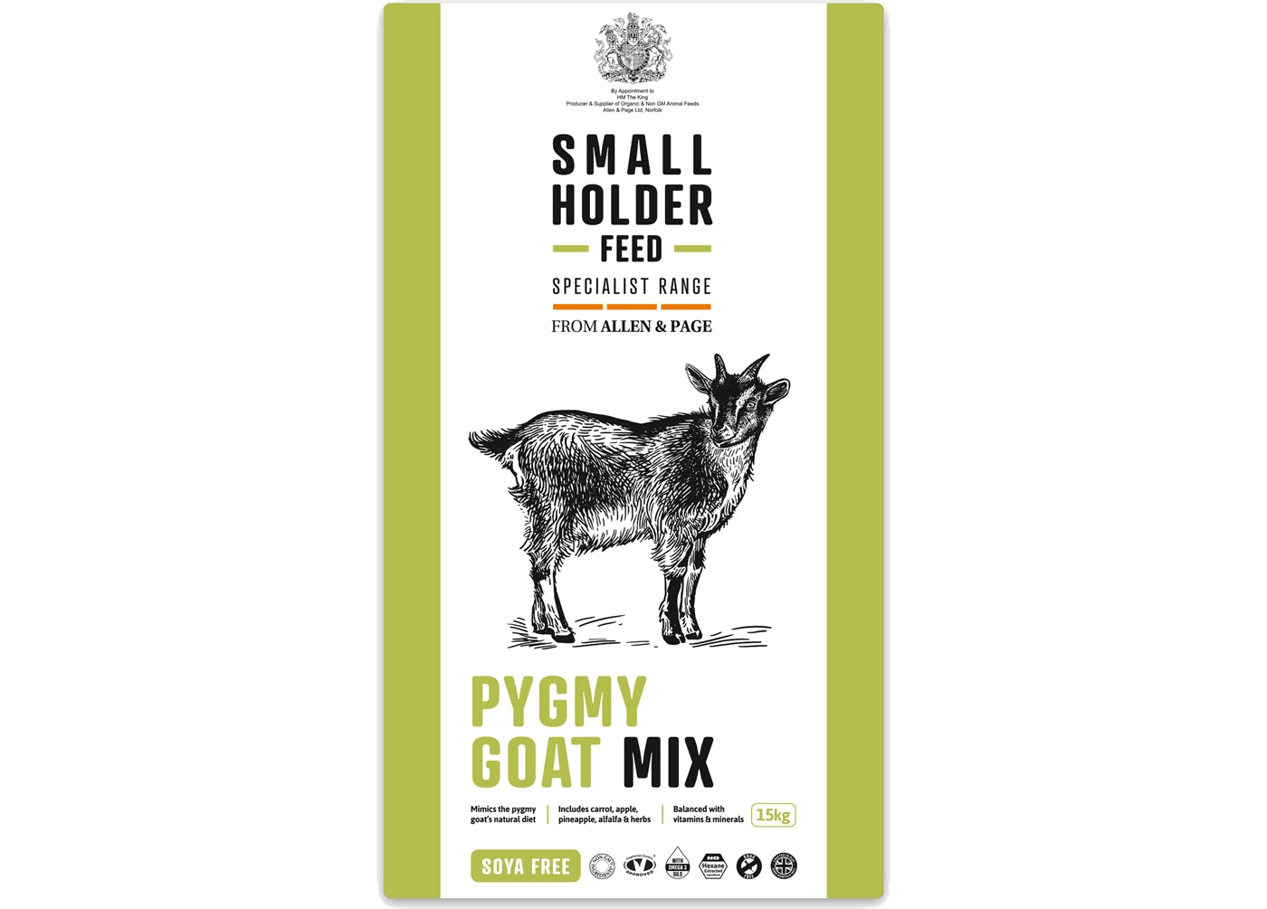 Smallholder - Pygmy Goat Mix 15kg - Buy Online SPR Centre UK