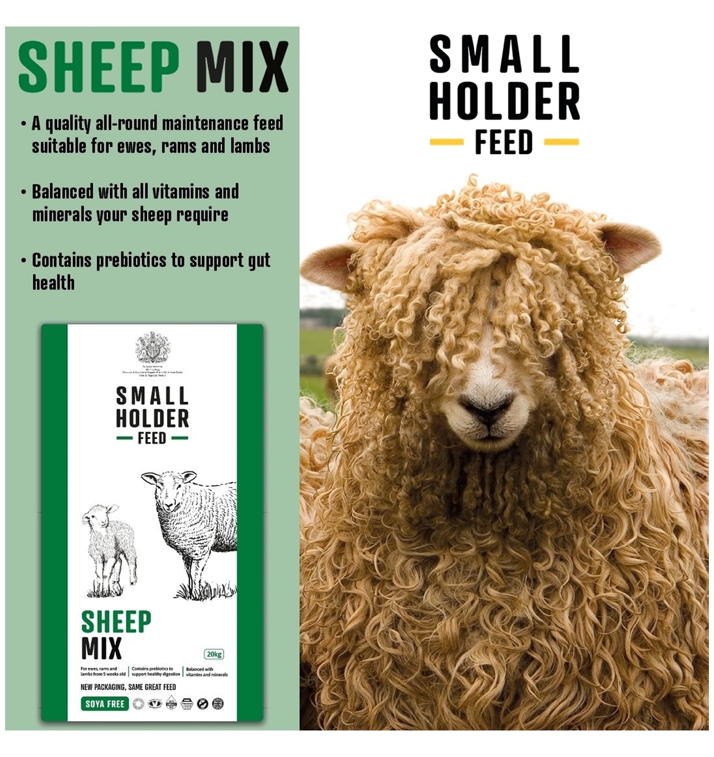 Smallholder - Sheep Mix 20kg - Buy Online SPR Centre UK