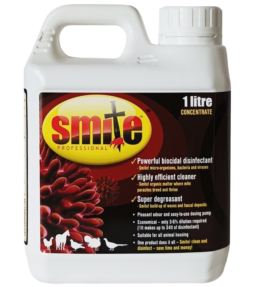 Smite Professional Concentrate (Red Mite Control) - 1 Litre