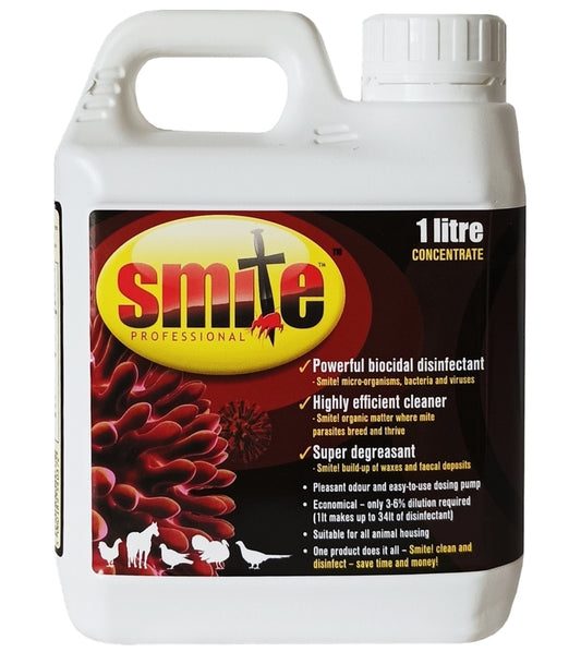 Smite Professional Concentrate (Red Mite Control) - 1 Litre